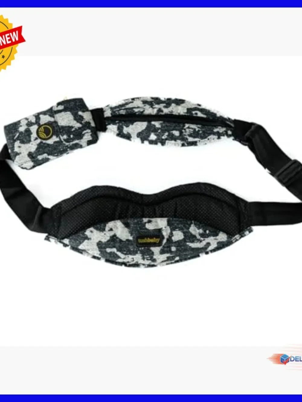 Toddler Carrier Sling with Phone Pocket & Bottle Holder, Adjustable Strap